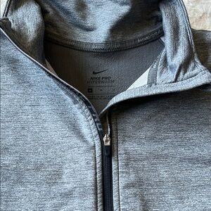 Nike Pro Hyperwarm Gray Jacket